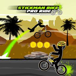  Stickman Bike : Pro Ride