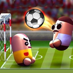  2 Player Head Soccer Game